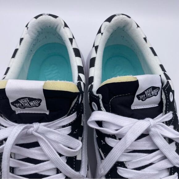 Vans Checkerboard Sneakers Black & White Size 11 for Men - Picture 6 of 8